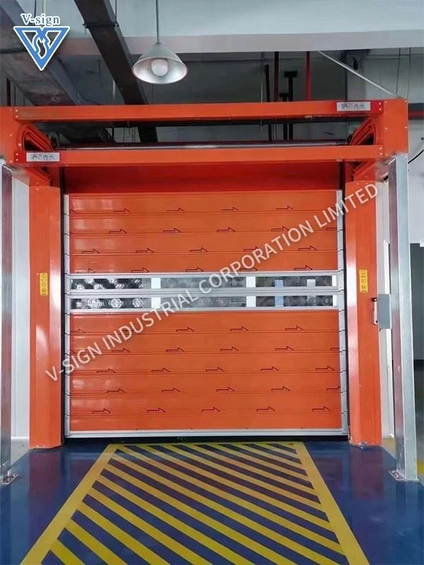 Fast Aluminum Spiral Door