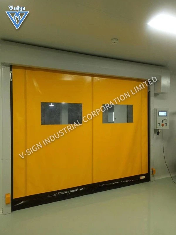 PVC High Speed Zipper Door (2)